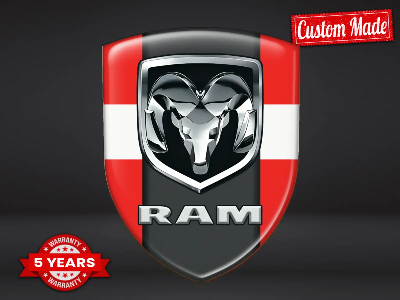 Dodge Vinyle Auto Sur Mesure Sport Qualité Robuste